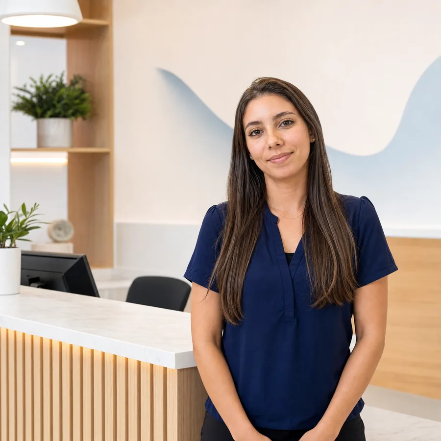 Clinic operator portrait