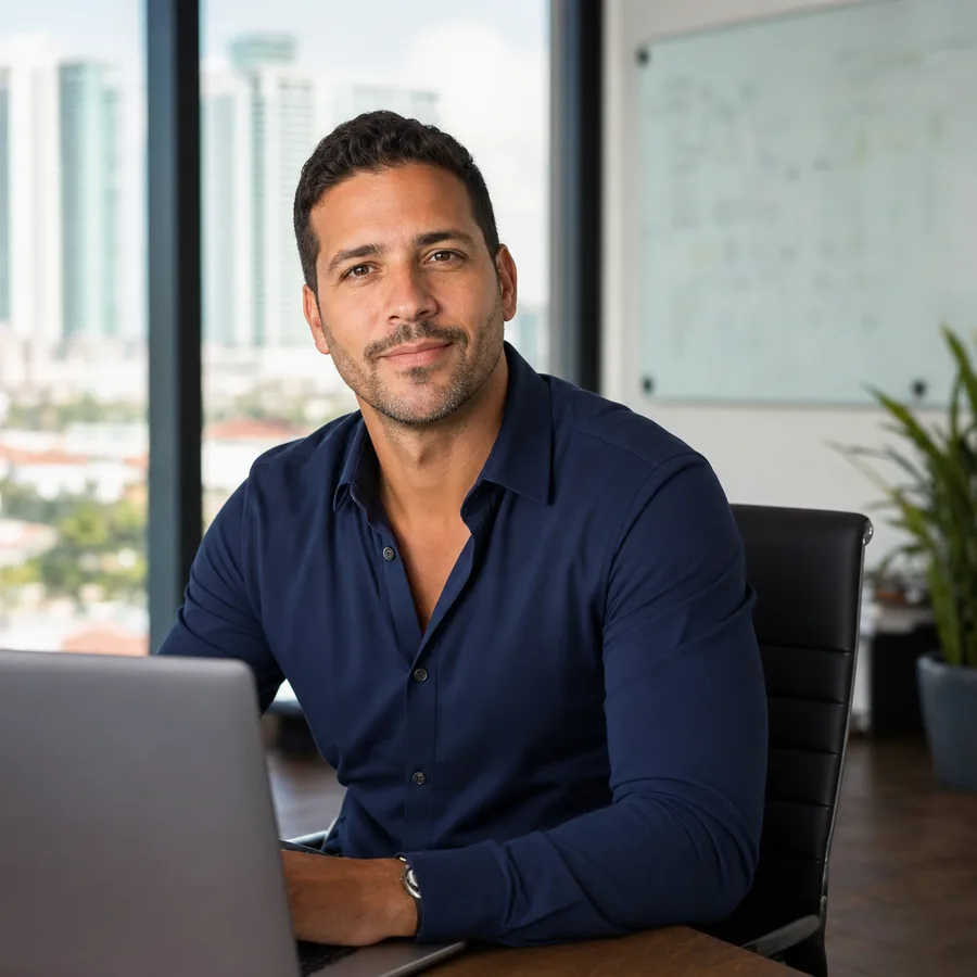 Professional services owner portrait
